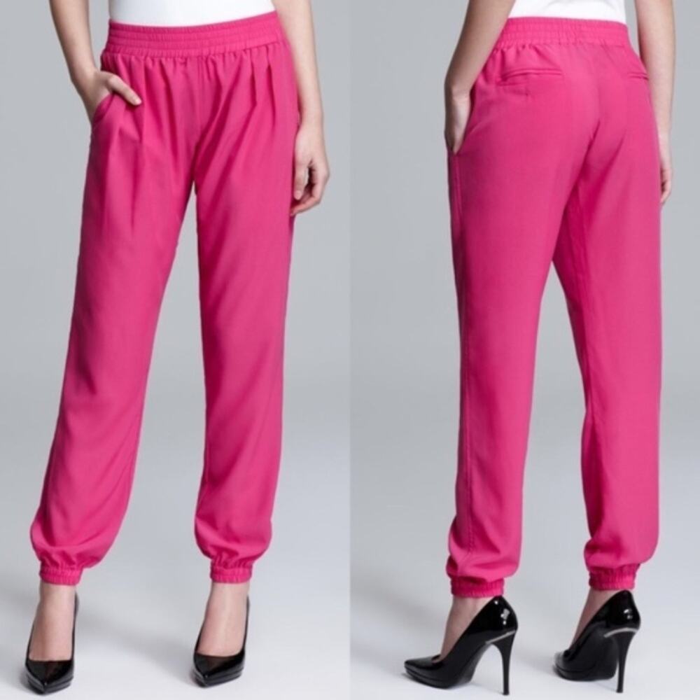PJK Patterson J. Kincaid Pink Quintin Joggers Pants Sz Small